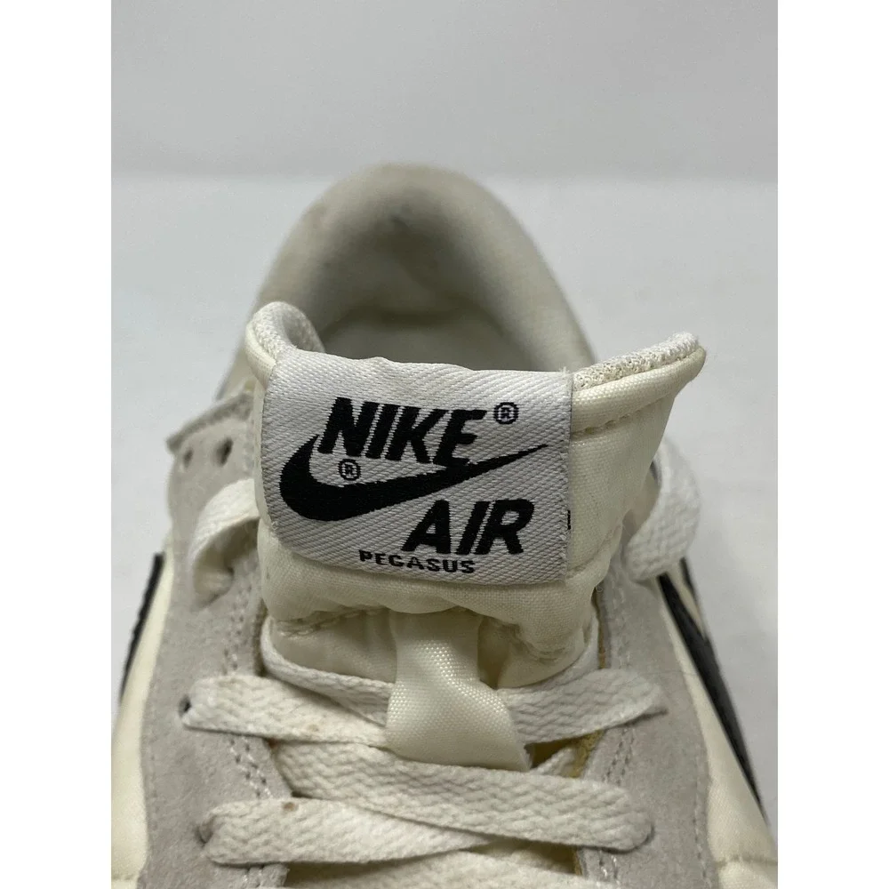Nike Air Pegasus 83 Mens Sail Black Retro Running Shoes DH8229-100 Size 11
